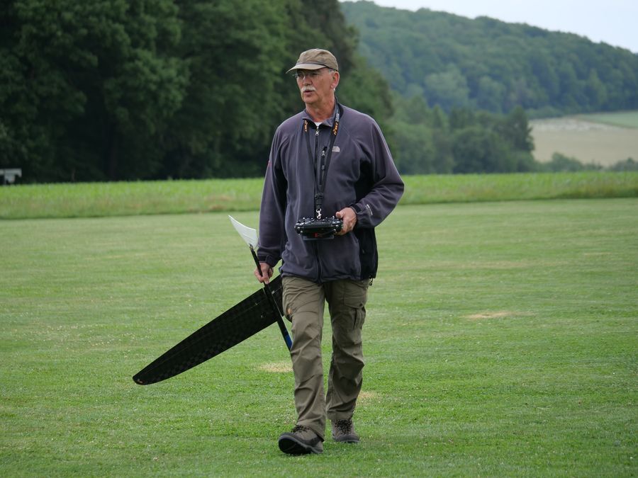 Hans J&uuml;rgen mit sein DLG